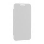 Flip Cover For Micromax Canvas Juice 2 Silver By - Maxbhi Com