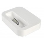 Mobile Stand For Apple iPhone 5, 5G Dock Type White