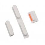 Power Button For Apple iPhone 5C With Mute and Volume Button White
