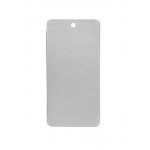 Flip Cover For Micromax Canvas Juice 3 Q392 Silver By - Maxbhi.com