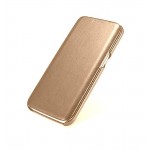 Flip Cover For Samsung Galaxy S7 Edge Cdma Gold By - Maxbhi.com