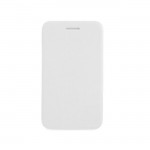 Flip Cover For Spice M6110 White By - Maxbhi.com