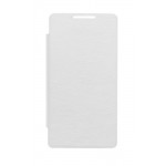 Flip Cover For Celkon Q54 White By - Maxbhi.com