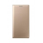 Flip Cover For Samsung Galaxy A9 Pro Gold By - Maxbhi.com
