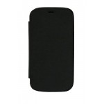 Flip Cover For Spice Mi450 Smartflo Ivory Black By - Maxbhi.com
