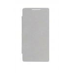 Flip Cover For Spice Xlife 405 Silver By - Maxbhi.com