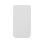 Flip Cover For Karbonn Quattro L50 White By - Maxbhi.com