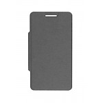 Flip Cover For Intex Cloud N 1gb Grey By - Maxbhi.com