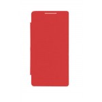 Flip Cover For Spice Xlife 350 Red By - Maxbhi.com