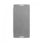 Flip Cover For Hp Slate 6 Voicetab 2 Silver By - Maxbhi.com
