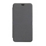 Flip Cover For Micromax Canvas Juice 2 Aq5001 Grey By - Maxbhi.com