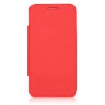 Flip Cover For Alcatel Pop D5 Red By - Maxbhi Com