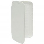 Flip Cover for Celkon A90 - White