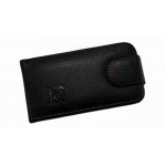 Flip Cover for LG KE800 Chocolate Platinum - Black