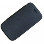 Flip Cover for Micromax X295 - Grey