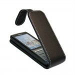 Flip Cover for Nokia C3-01 Touch and Type - Black