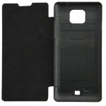 Flip Cover for Micromax Q1 Plus - Black