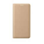 Flip Cover For Samsung Galaxy A9 Pro 2016 Gold By - Maxbhi.com