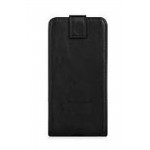 Flip Cover for Spice Smart Flo Crystal Mi-449 - Black