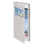 Flip Cover for Spice Spice S-600n - White