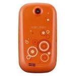 Back Cover for Samsung S3650 Corby Genio Touch Orange