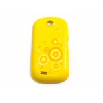Back Cover for Samsung S3650 Corby Genio Touch Yellow
