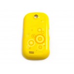 Back Cover for Samsung S3650 Corby Genio Touch Yellow