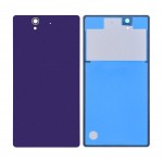 Back Cover For Sony Ericsson Xperia Z Blue - Maxbhi Com
