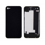 Back Panel Cover For Apple Iphone 4 Black - Maxbhi Com