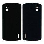 Back Panel Cover For Lg Nexus 4 E960 Black - Maxbhi Com