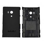 Back Panel Cover For Sony Xperia Acro S Lt26w Black - Maxbhi Com