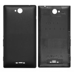 Back Panel Cover For Sony Xperia C Hspa Plus C2305 Black - Maxbhi Com