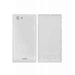 Back Panel Cover For Sony Xperia J St26a White - Maxbhi Com