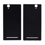Back Panel Cover For Sony Xperia T2 Ultra Black - Maxbhi Com