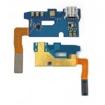 Charging Connector Flex Cable For Samsung Galaxy Note 2 N7100 With Mic - Maxbhi Com
