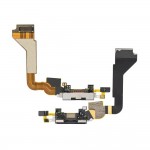 Charging Connector Flex Pcb Board For Apple Iphone 4 By - Maxbhi Com
