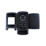 Full Body Housing For Motorola W220 Black Silver - Maxbhi Com