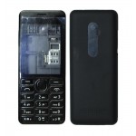 Full Body Housing For Nokia 206 Black - Maxbhi Com
