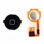 Home Button Flex Cable For Apple iPhone 3, 3G With Menu Button Black