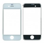 Replacement Front Glass For Apple Iphone 4 White By - Maxbhi Com