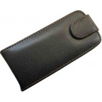 Flip Cover for Nokia 5802 Xpress Music - Black