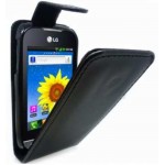 Flip Cover for LG Optimus Net P690 - White