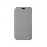 Flip Cover For Intex Aqua Y2 Remote Grey By - Maxbhi Com