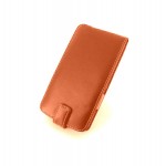 Flip Cover For Nokia Asha 205 Orange By - Maxbhi Com