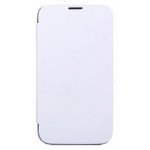 Flip Cover for Intex Aqua R3 Plus - White