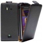 Flip Cover for Sony Ericsson Aino U10 - Black