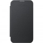 Flip Cover for Spice Smart Flo Ivory Mi-450 - Black