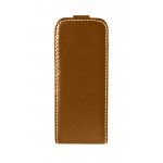 Flip Cover For Vertu Ascent Ti Ferrari Brown By - Maxbhi Com