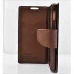 Flip Cover for LG Optimus Black - White version - Brown