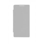 Flip Cover For Karbonn A307 Silver By - Maxbhi.com